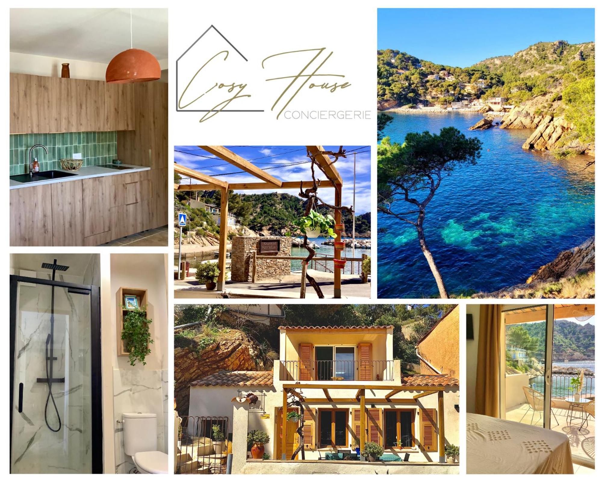 Villa Le Cabanon - Les Pieds Dans L'Eau - Calanques - Wifi Ensues-la-Redonne Habitación foto