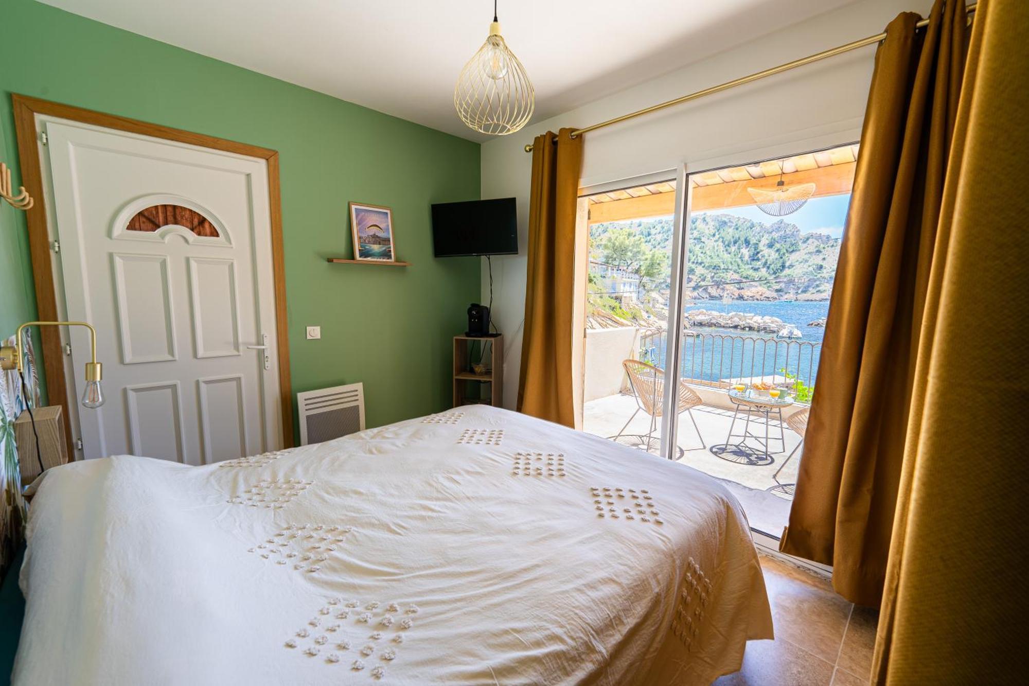 Villa Le Cabanon - Les Pieds Dans L'Eau - Calanques - Wifi Ensues-la-Redonne Habitación foto